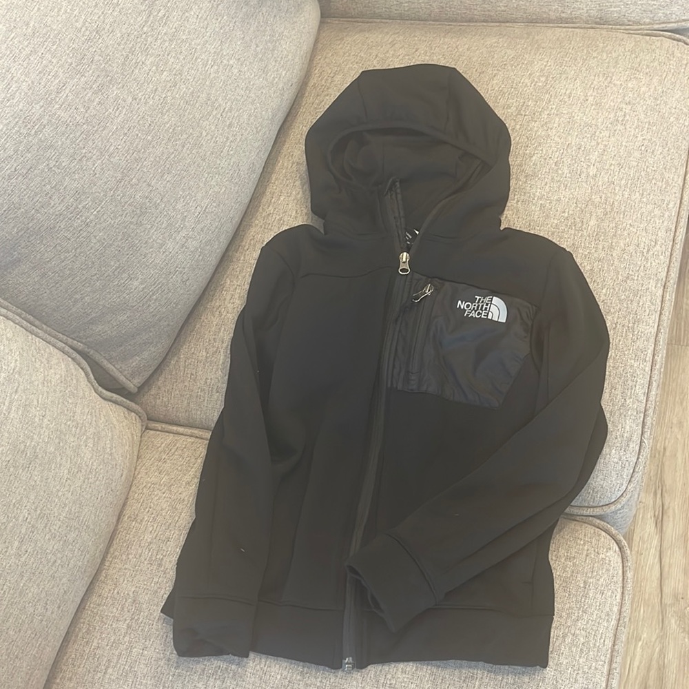 North Face zip up boys size 10/12